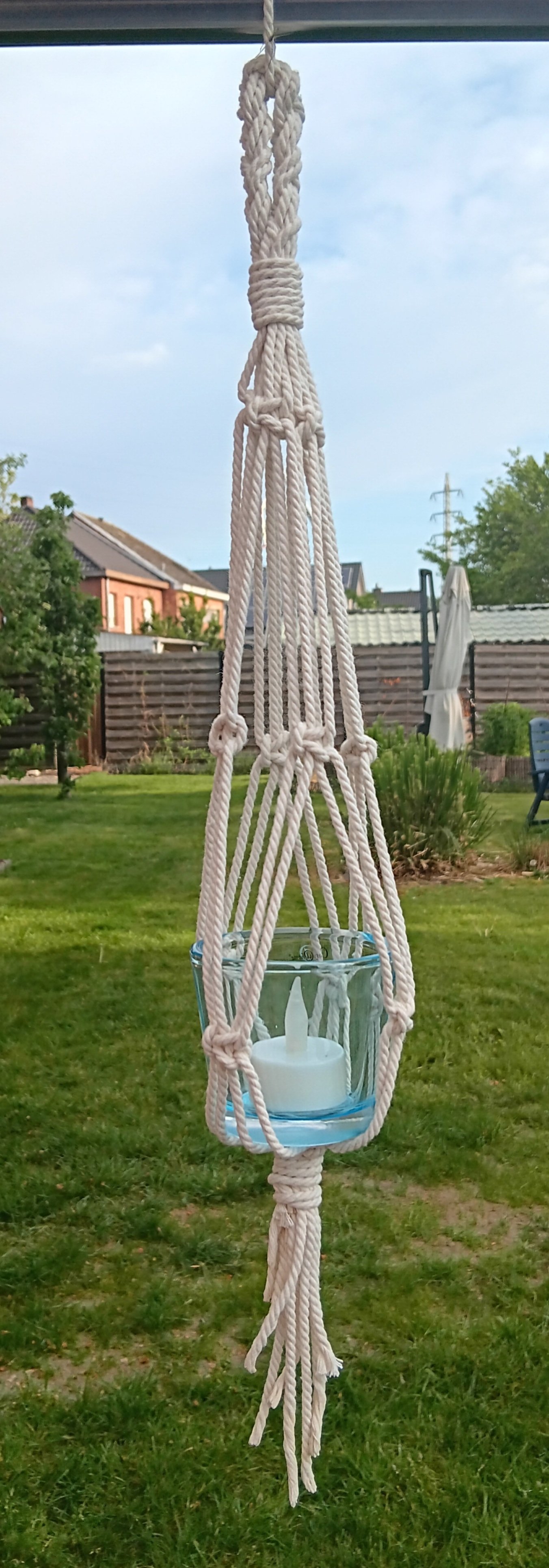 macrame plantenhanger